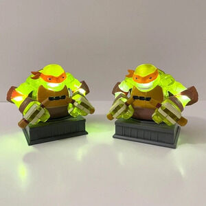 2013 TMNT Ninja Turtle Life Guardian Night Light Lot of  2